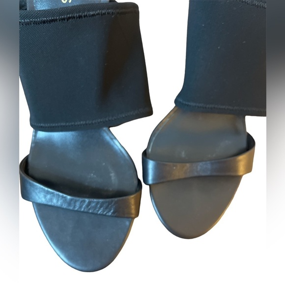 Reiss Black Heeled Sandals - Picture 4 of 6